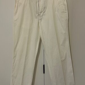 J. Crew Men's White Pants